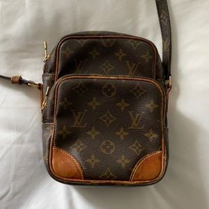 Louis Vuitton Brown Monogram Crossbody Bag
